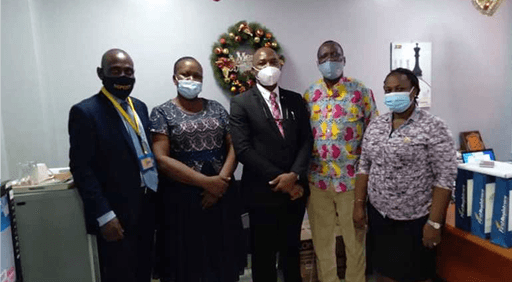 Courtesy Visit to first registrar