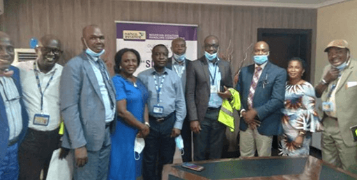 Mr. Shonde Oludotun, with NAHCO staff after a strategic meeting on courier operations and the industry’s way forward