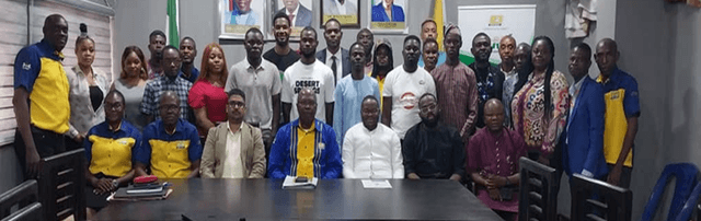 NIPOST license presentation ceremony with attendees