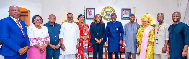 NIPOST license presentation ceremony with attendees