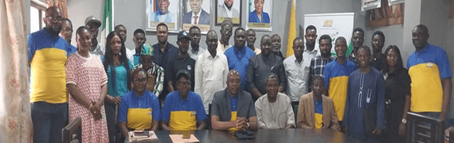 NIPOST license presentation ceremony with attendees