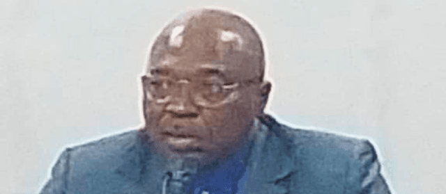 The General Manager Courier and Logistics Regulatory Department, Mr. Shonde G. Oludotun, welcoming the new investors